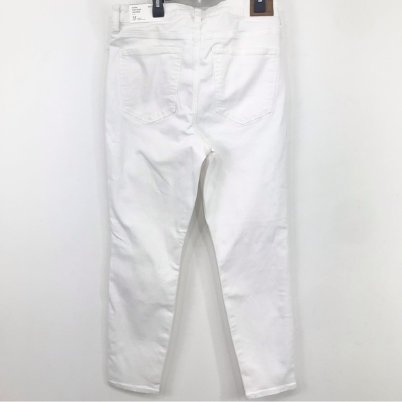American Eagle Next Level Stretch White Super High Rise Cotton Denim Jegging NEW - Picture 10 of 16